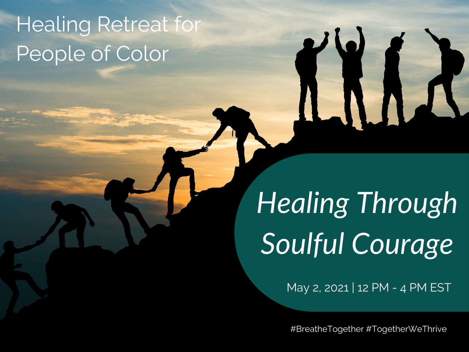 Healing retreat for people of color.